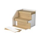 Brown tölgy lépcsőburkolat-PPD086-Stair Treads-XL