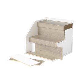 Parador Dark brown tölgy lépcsőburkolat-PPD093-Stair Treads side panel