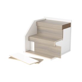 Parador Dark brown lépcsőburkolat dió-PPD157-Stair Treads side panel