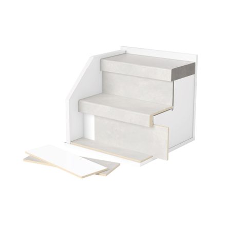 Parador Beton light grey lépcsőburkolat-PPD158-Stair Treads side panel